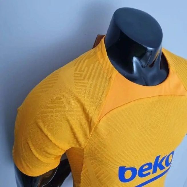 バルセロナ 22-23 ジャージ、イエロー トレーニング (選手バージョン)