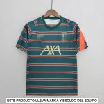 リバプール 22-23 T シャツ、ストライプ トレーニング