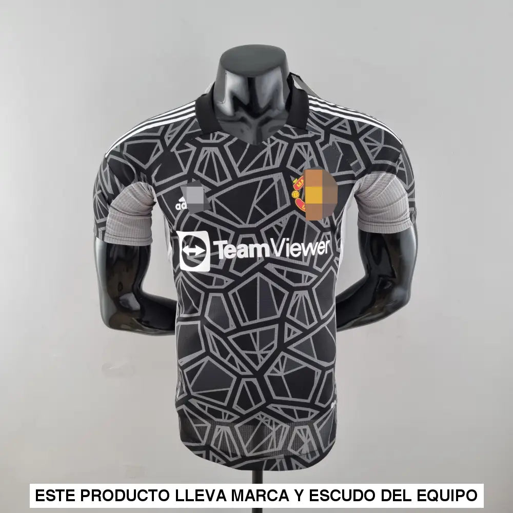 マンチェスター・ユナイテッド 22-23 ジャージ、ブラック ゴールキーパー (プレイヤーズ エディション)