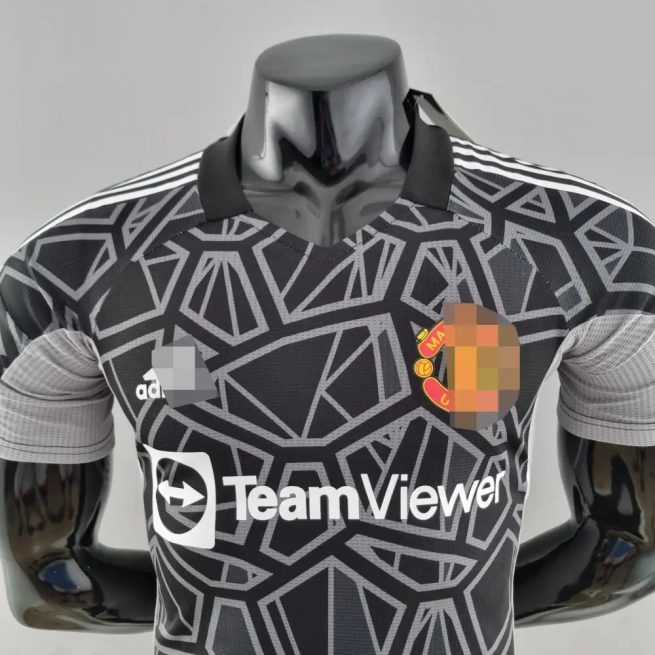 マンチェスター・ユナイテッド 22-23 ジャージ、ブラック ゴールキーパー (プレイヤーズ エディション)